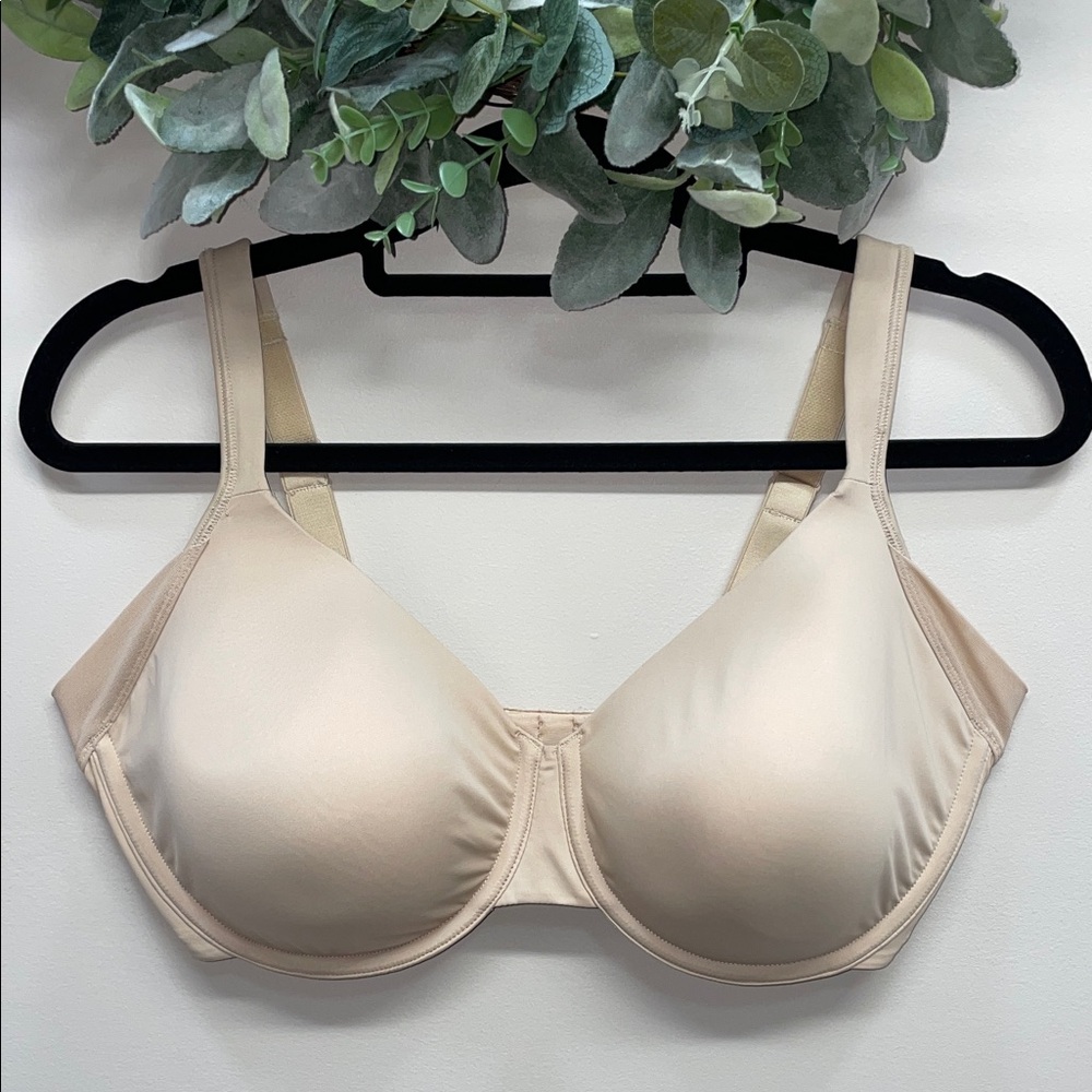 Bali Bras One Smooth U Full Figure Underwire Bra 6548 Nude 36DDD